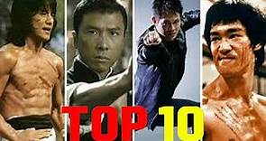 Top 10 Greatest Martial Arts Chinese Actors I Kung Fu Actor I The Best Action in Movies