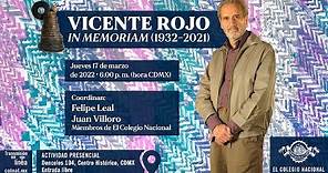 Vicente Rojo In memoriam (1932-2021)
