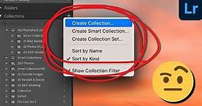 Collections vs Collection Sets vs Smart Collections? How To Organize In Lightroom Classic