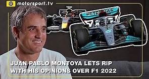 Juan Pablo Montoya Lets Rip with his Opinions Over F1 2022