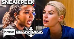 SNEAK PEEK: Camille Lamb and Alissa Humber Get Into a HUGE Fight | Below Deck (S10 E8) | Bravo