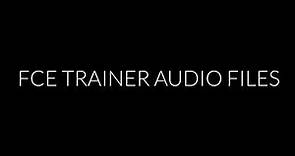 FCE Trainer Audio Files 2nd Second Edition