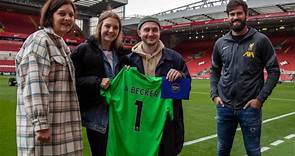 Watch: Alisson's emotional surprise for life-saving Liverpool FC fan