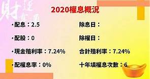 《定存股》2020高殖利率股票（6201亞弘電）（20200311盤後）