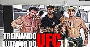 TREINO COM LUTADOR E ATLETA DO UFC LUCAS MINEIRO - DICAS BODYBUILDER MOTIVAÇÃO