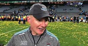 Jim Gavin speaks to Dubs TV after the 2019 All-Ireland Final win
