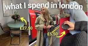 What I spend In a Month as a 23yr old in london | my rent, transport & savings