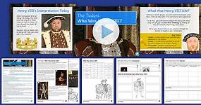 KS3 The Tudors Lesson 2: Who Was Henry VIII?
