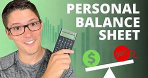 How to Make a Personal Balance Sheet (free template)