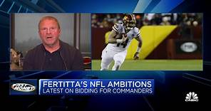 Tilman Fertitta is passing on the Commanders after final bid of $5.6B