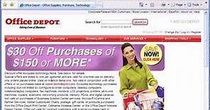 How to use OfficeDepot.com coupons