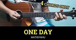 One Day - Matisyahu | Easy Guitar Tutorial with Chords and Lyrics