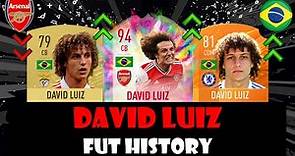 DAVID LUIZ | FIFA ULTIMATE TEAM HISTORY!!!! | FIFA 10 - FIFA 21