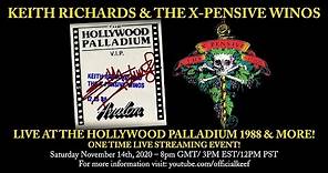 Keith Richards & The X-Pensive Winos – Live at the Hollywood Palladium 1988