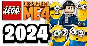 NEW LEGO Despicable Me 4 Theme in 2024