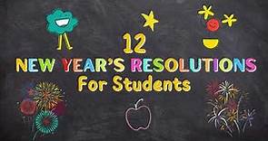 12 New Year's Resolutions for Students 2024 (+ How To Guide) 🎇
