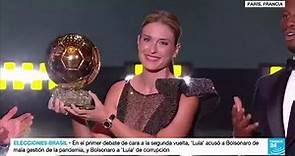 Alexia Putellas, ganadora del Balón de Oro por segundo año consecutivo