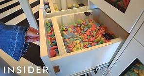 Candy Store Has 160 Drawers Of Bulk Candy
