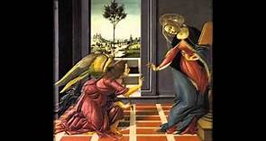 Sandro Botticelli: The Annunciation
