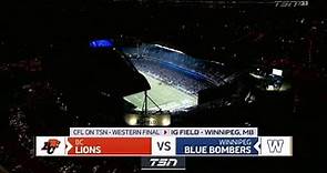 Winnipeg Blue Bombers vs BC Lions 2023 Western Final Full Game