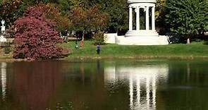 Mount Auburn Cemetery in the Fall