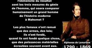 Alphonse de Lamartine - Le genie de Mahomet