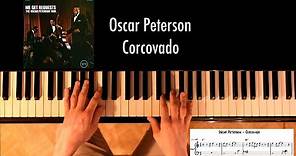 [Jazz solo pdf] Oscar Peterson - Quiet Nights Of Quiet Stars (Corcovado) (piano transcription)