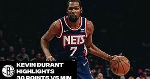 Kevin Durant Highlights | 30 Points vs. Minnesota Timberwolves
