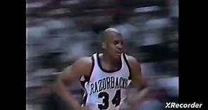 Corliss Williamson "The Big Nasty" Arkansas Basketball [1992-1995] Highlights