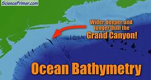 Features of the ocean bottom | Bathymetric Provinces