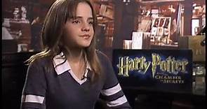 Harry Potter and the Chamber of Secrets : Emma Watson Interview