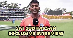 Sai Sudharsan Talks About Conquering his Debut with a Brilliant Fifty | SAvIND 1st ODI