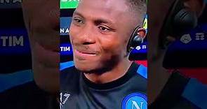 Victor Osimhen intervista Scudetto | Udinese - Napoli (1-1) ~ Napoli Campione D’Italia 💙🇮🇹💙