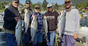 Fishing Sitka Alaska Day 1 ( Kingfisher Charters ) King Salmon, Halibut & Lingcod