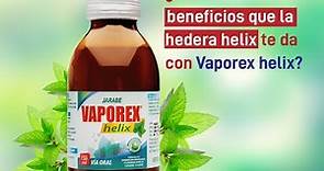 Vaporex Helix Jarabe combate el resfrío