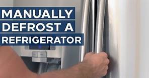 How to Manually Defrost Your Refrigerator | Sears