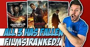 All Three Olympus Has Fallen Movies Ranked!