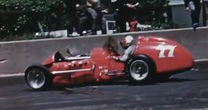 Pat Flaherty COLOR Crash 1953 Indy 500 (+ Aftermath)