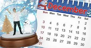 December | Calendar Song for Kids | Month of the Year Song | Holidays | Jack Hartmann