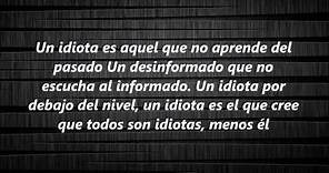 calle 13- Los idiotas letra (HD)