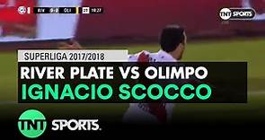 Ignacio Scocco (1-0) River Plate vs Olimpo | Fecha 14 - Superliga Argentina 2017/2018