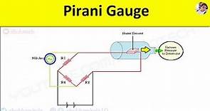 Pirani Gauge: Working Principle, Low Pressure Measurement By Wheatstone Bridge [Animation Video]