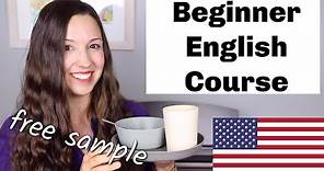 English for Beginner Level: Speak Real English