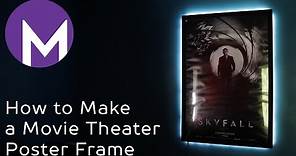 How to Make a Movie Theater Poster Frame