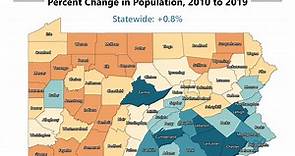 Central Pennsylvania counties seeing significant population growth