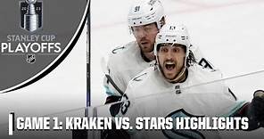 Seattle Kraken vs. Dallas Stars: Second Round, Gm 1 | Full Game Highlights