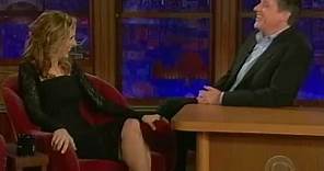 Kim Raver dans le Late Late Show