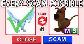 ALL 40 SCAMS In Adopt Me! Every Scam Possible