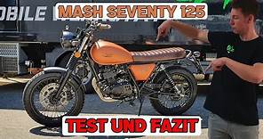 Mash SEVENTY 125 Produktvorstellung | Test & Review | Fazit (Euro 5) [DE HD]