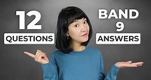12 Most Common IELTS Speaking Questions (with Answers)